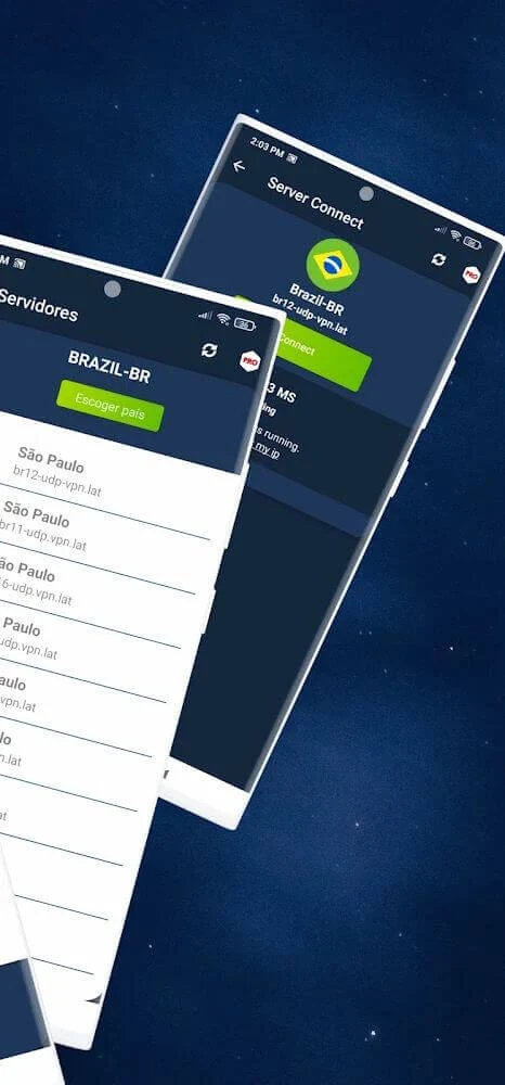 Screenshot 2 — VPN.lat 3.9.57 MOD APK