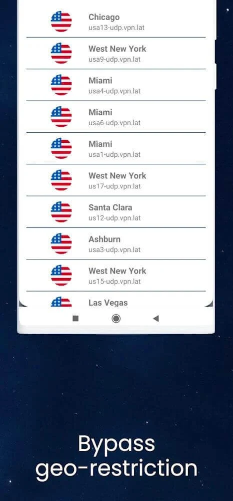 Screenshot 4 — VPN.lat 3.9.57 MOD APK