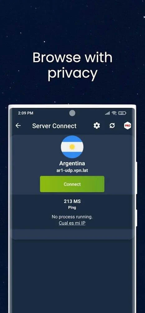 Screenshot 5 — VPN.lat 3.9.57 MOD APK