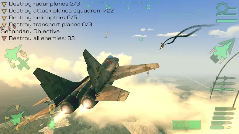 Captura de tela 2 — Warplanes: Task Force 1.1.2 MOD APK
