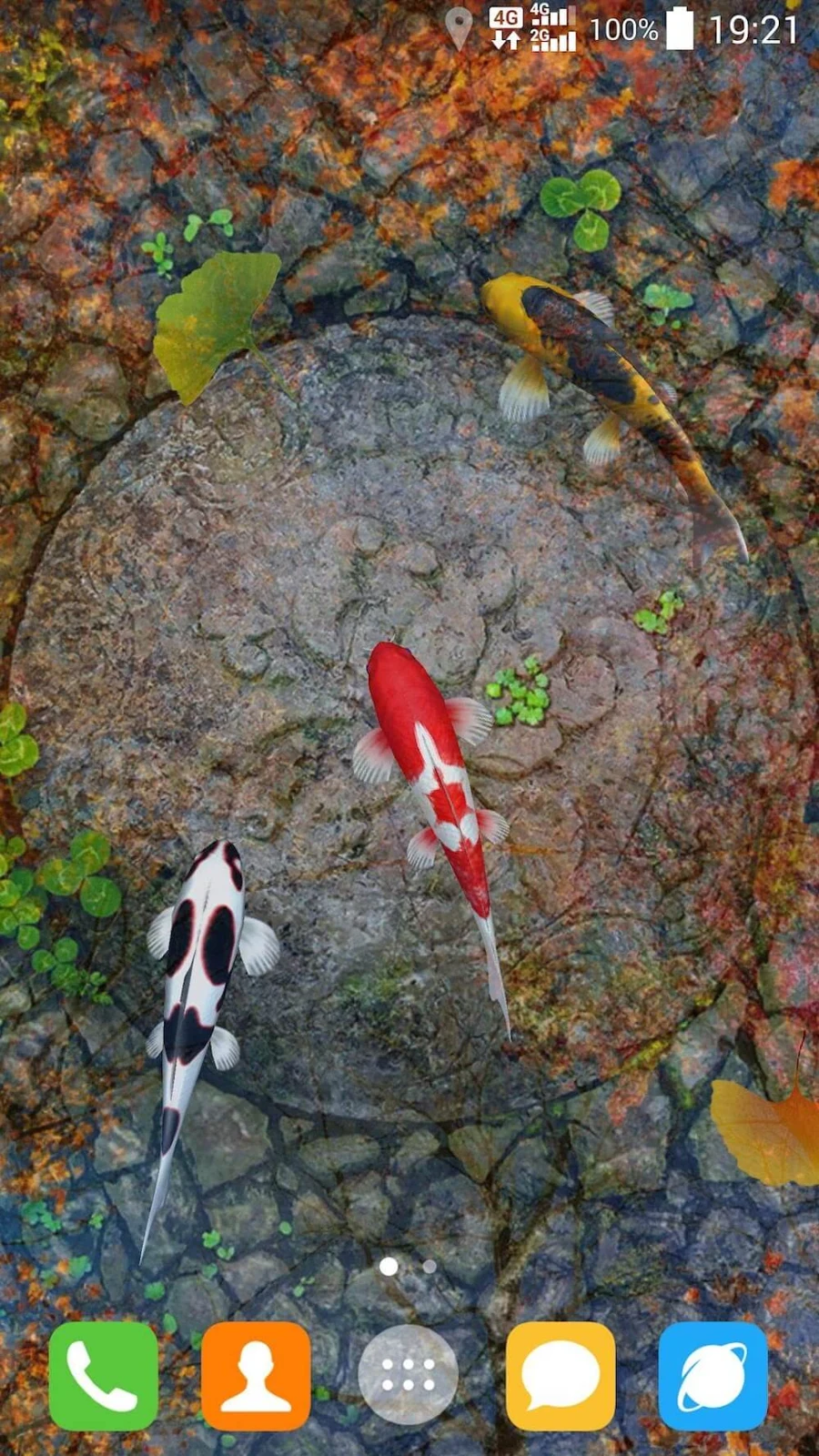 Ảnh chụp màn hình 2 — Water Garden Live Wallpaper 2.10 MOD APK