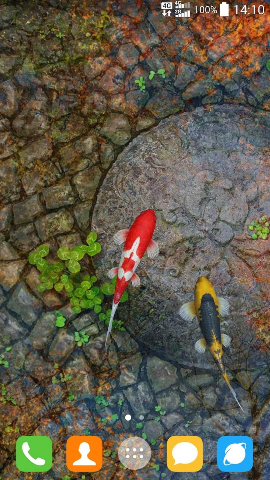 Ảnh chụp màn hình 3 — Water Garden Live Wallpaper 2.10 MOD APK