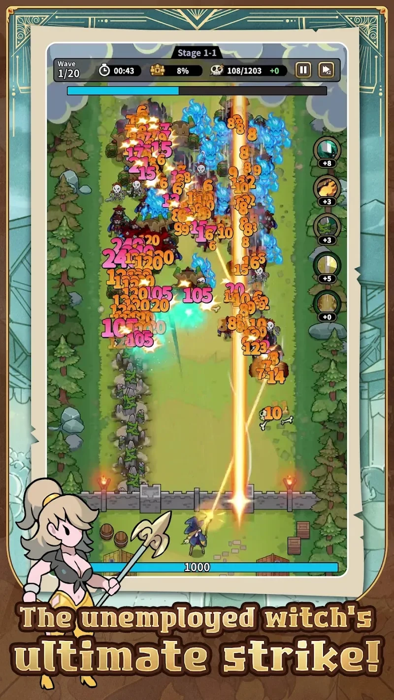 Capture d'écran 3 — Wicked Defense 1.1.7 MOD APK