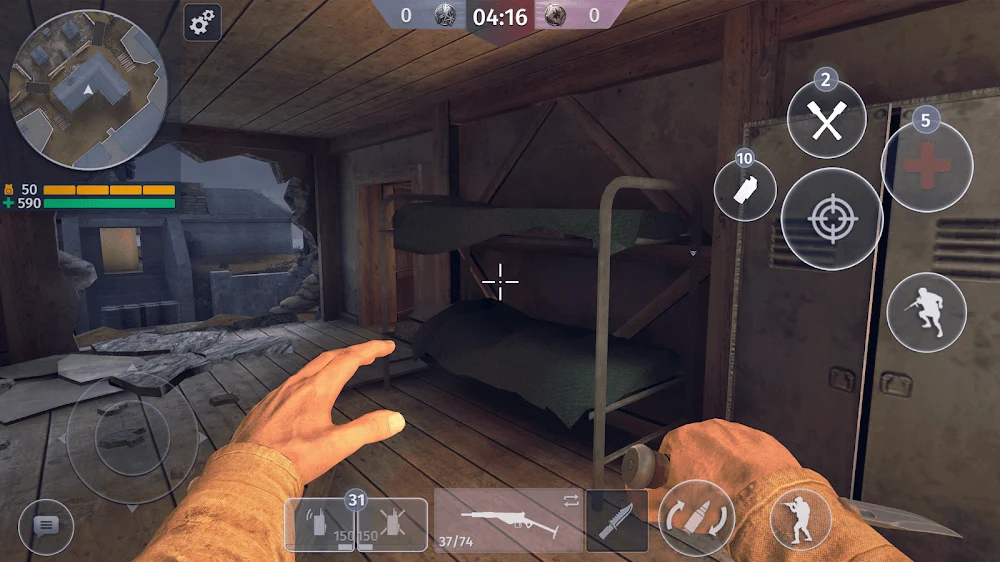 Screenshot 3 — World War 2: Shooting Games 5.08 MOD APK