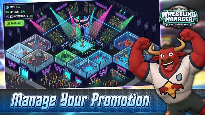 Screenshot 2 — Wrestling Manager 1.0.8 MOD APK