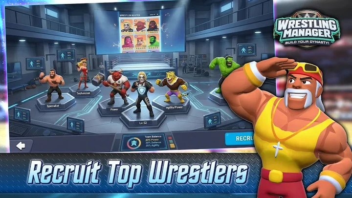 Screenshot 3 — Wrestling Manager 1.0.8 MOD APK