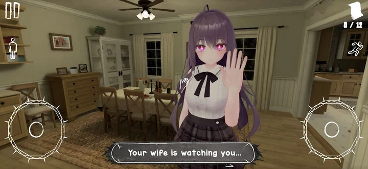 Screenshot 2 — Yandere Wife: Horror – Evening 1.1.8 MOD APK