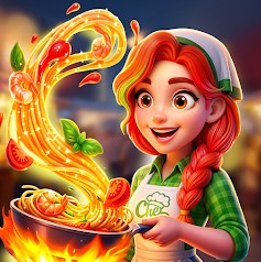 Download Merge Kitchen – Cook & Story Mod Apk v1.4.1 (Unlimited Money) Terbaru 2026