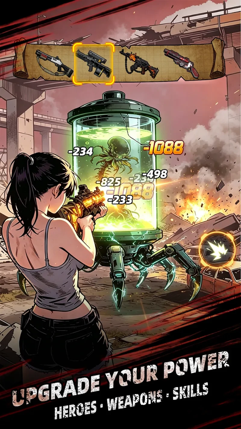 Screenshot 3 — Zombie Rush: Idle Survival 0.0.18 MOD APK